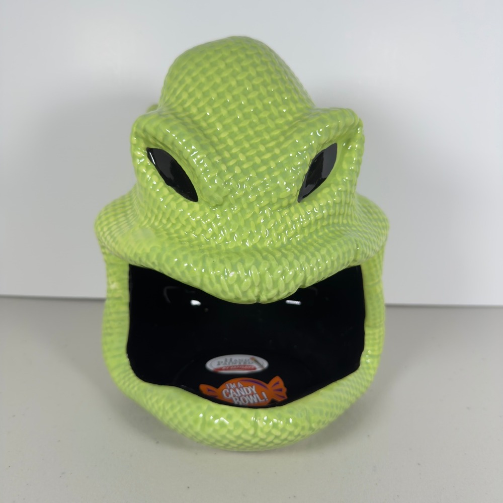 Disney Nightmare Before Christmas Oogie Boogie Ceramic Candy Bowl Halloween
